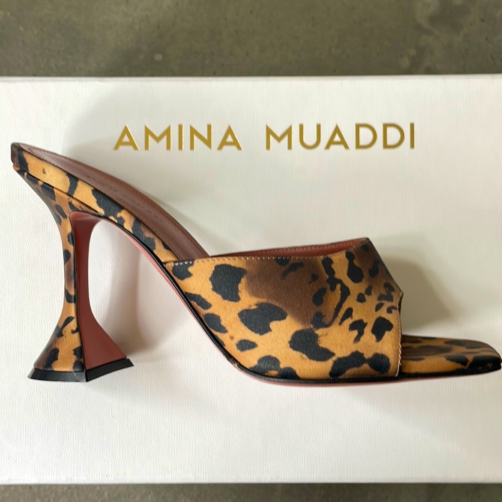 Amina Muaddi Lupita slipper